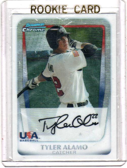 2011 Bowman Chrome Draft Prospects Tyler Alamo Rookie Card #BDPP92 - USA Baseball